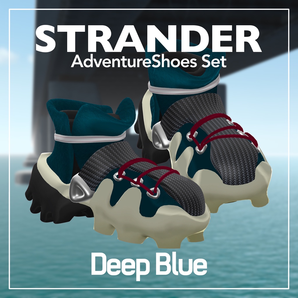 STRANDER Adventure Shoes【Deep Blue】