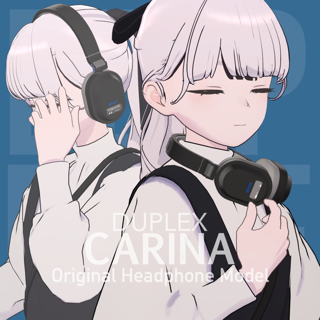 DUPLEX CARINA Headphone【DEEP BLUE】