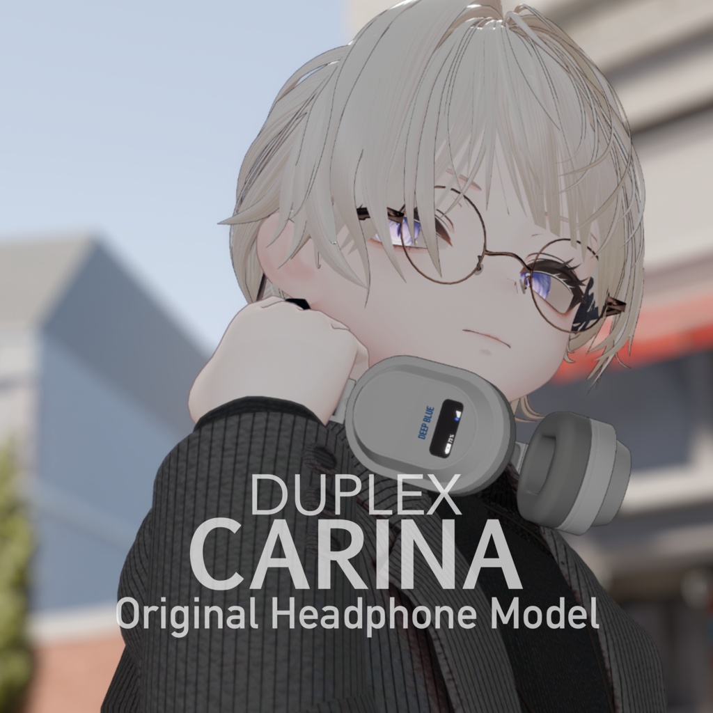 DUPLEX CARINA Headphone【DEEP BLUE】