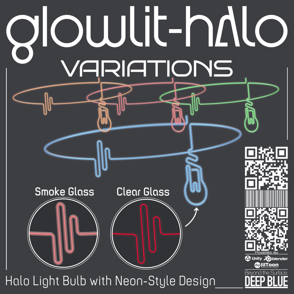 GlowLit-Halo【DEEP BLUE】