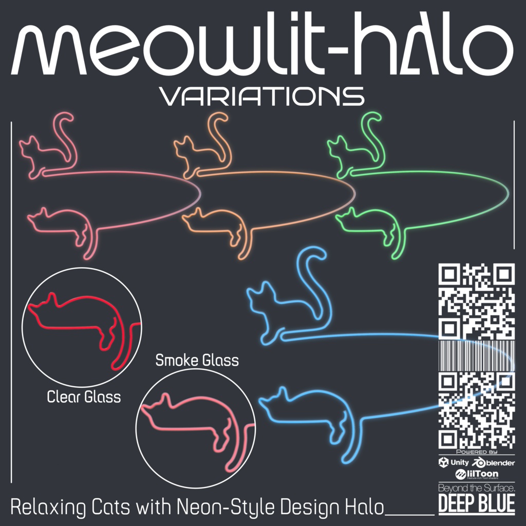 MeowLit-Halo【DEEP BLUE】
