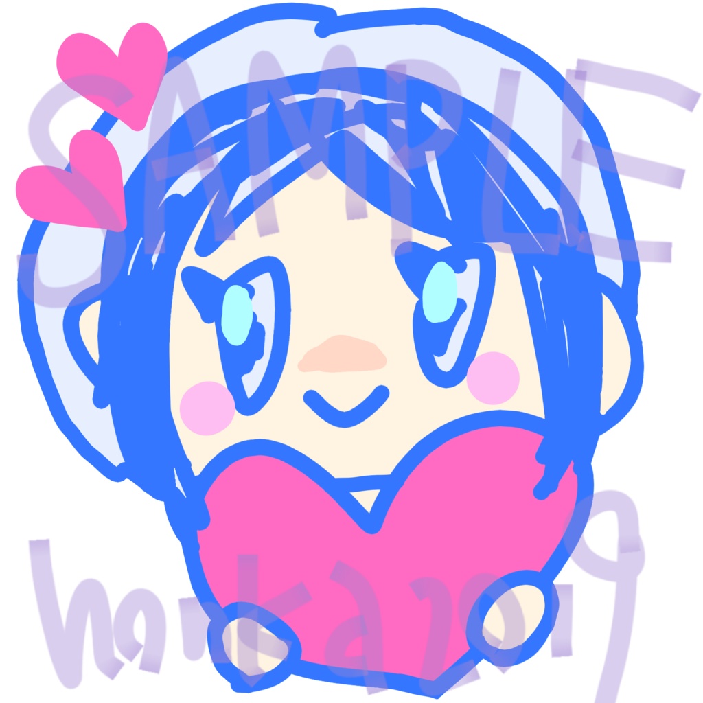 honka2019「Love♡」ふかふかクッション