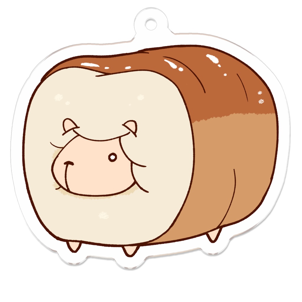 しょっくぱんアクリルキーホルダー