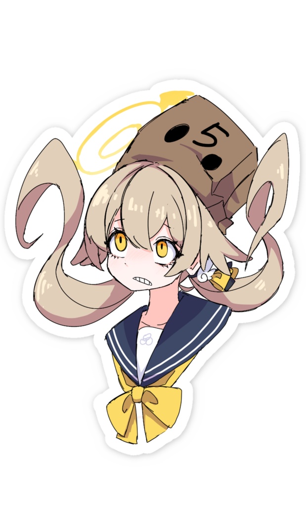 ブルアカ スマホステッカー10種