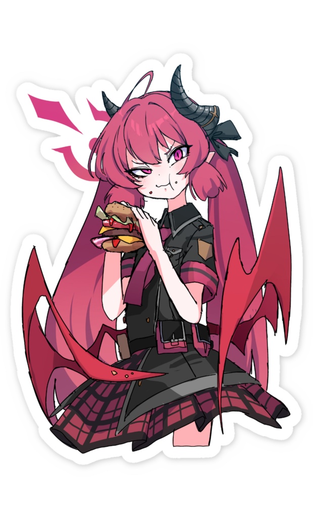 ブルアカ スマホステッカー10種