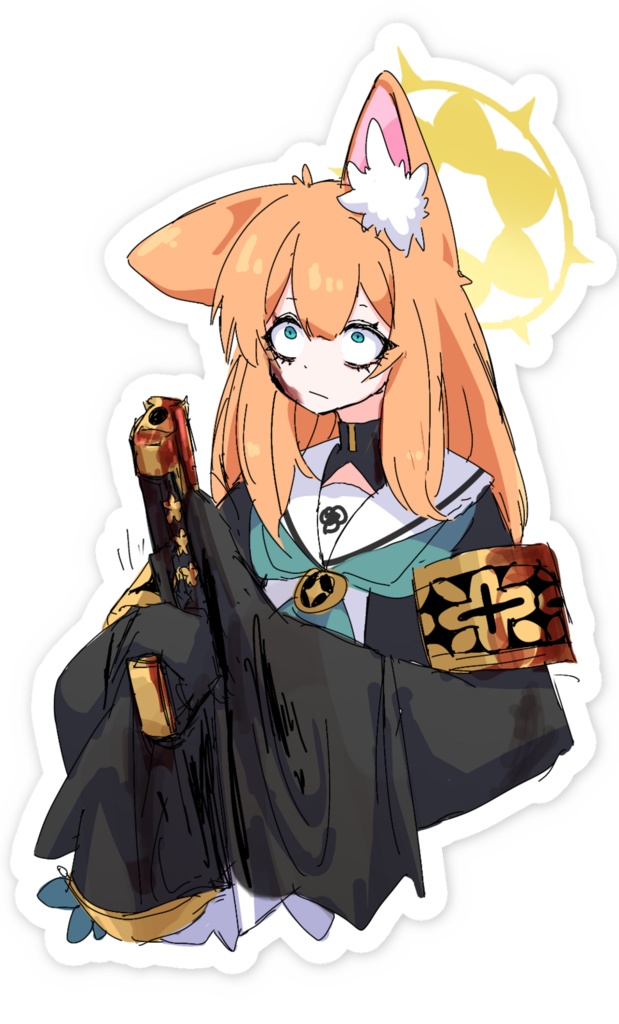 伊落マリー スマホステッカー4種