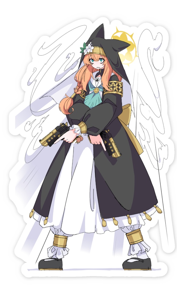 伊落マリー スマホステッカー4種