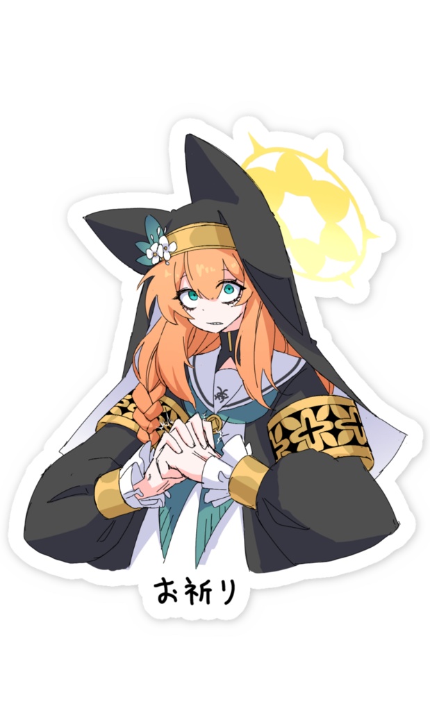 伊落マリー スマホステッカー4種