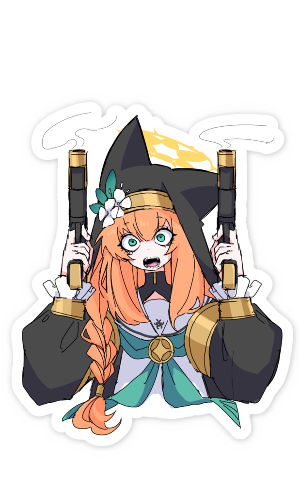 伊落マリー スマホステッカー4種