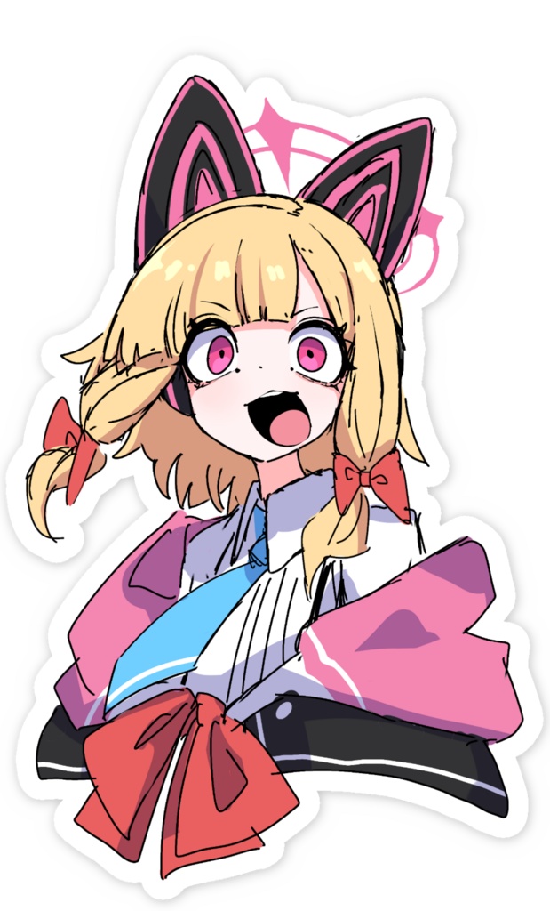 ブルアカ スマホステッカー8種 II