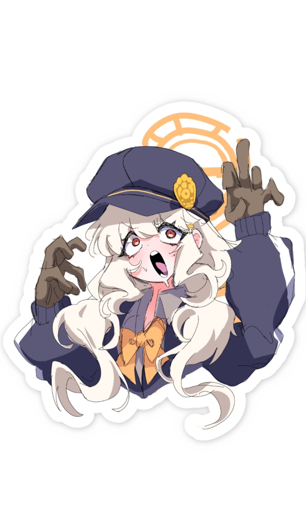 ブルアカ スマホステッカー8種 II