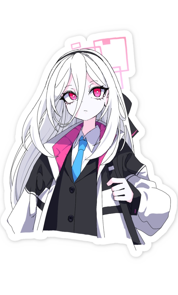 ブルアカ スマホステッカー8種 II