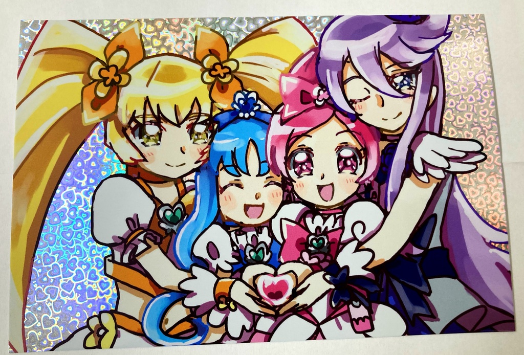 ハートキャッチプリキュア!×デリシャスパーティ♡プリキュア ポストカード