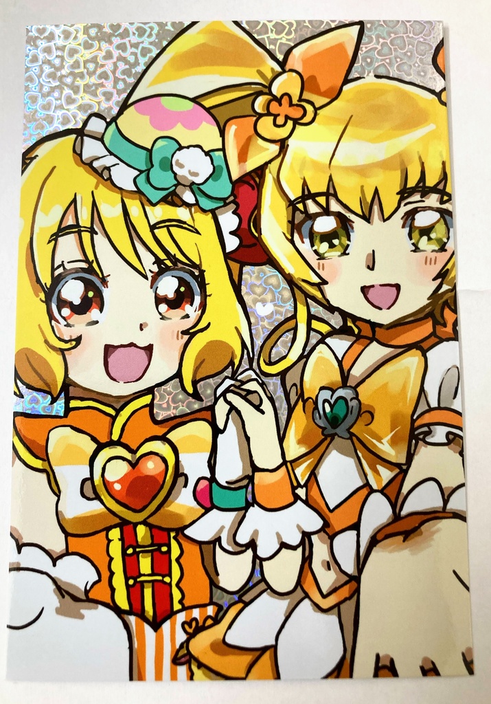 ハートキャッチプリキュア!×デリシャスパーティ♡プリキュア ポストカード