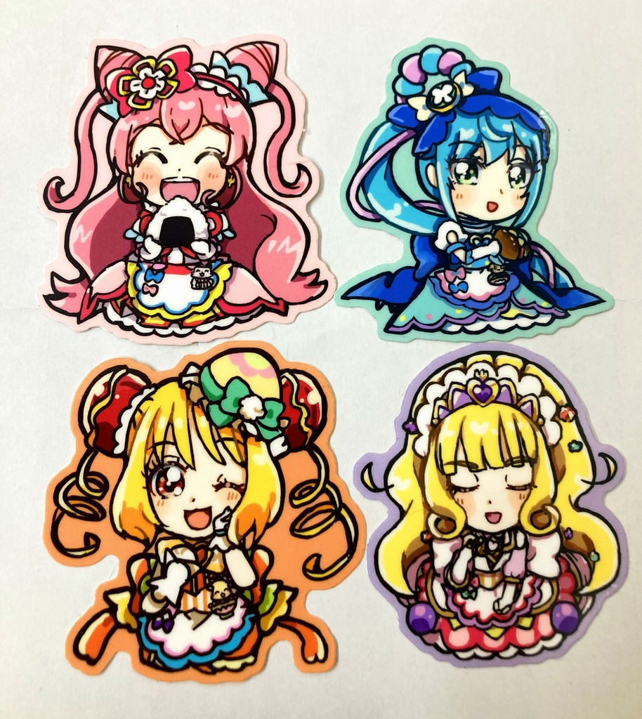 デリシャスパーティ♡プリキュア ステッカーセット