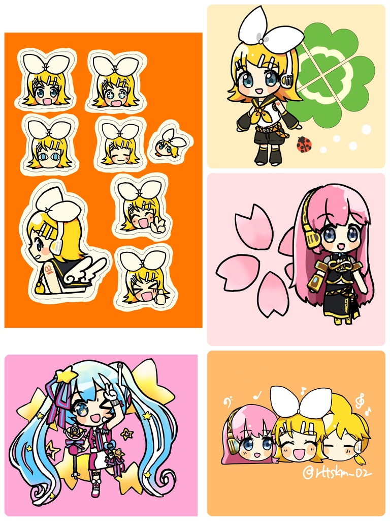 シール5種セット