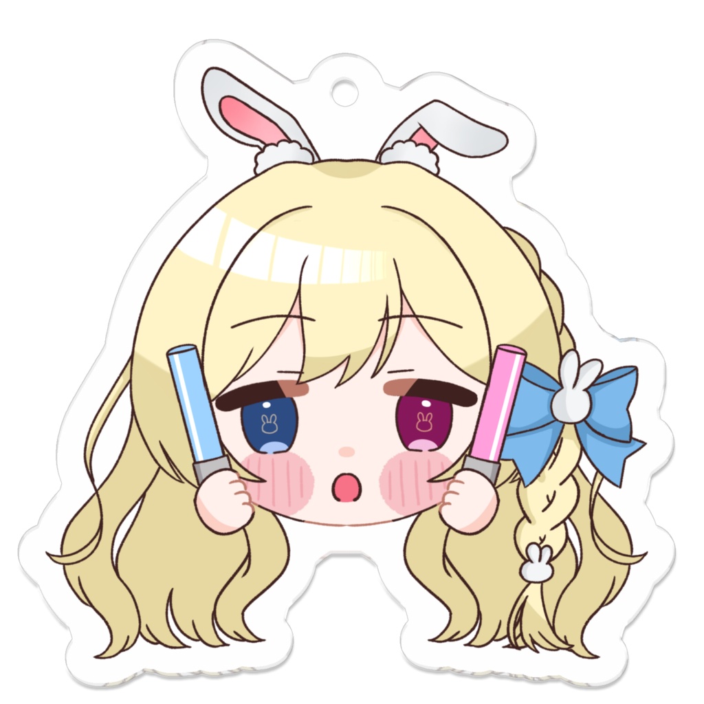 ゆるゆるありすアクリルキーホルダー