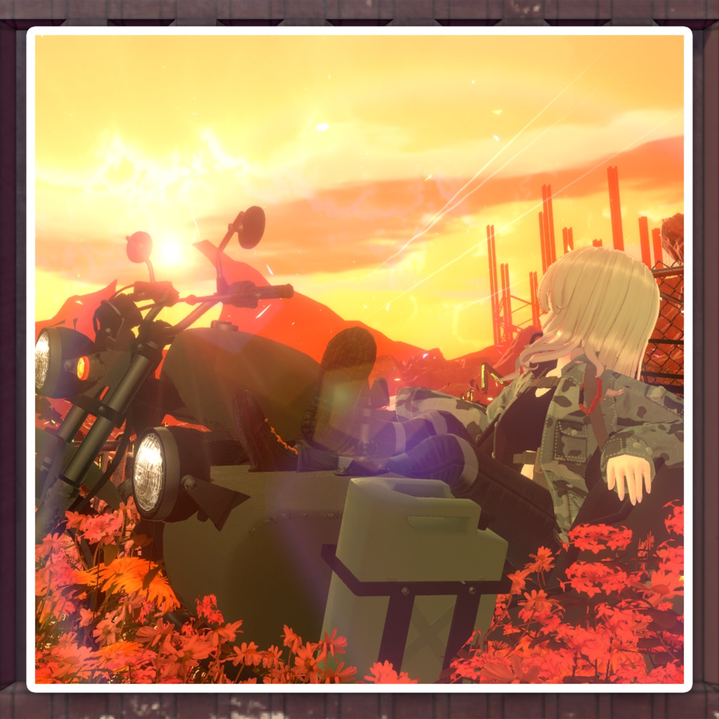 VRChat向けオリジナル3Dモデル「Rono」