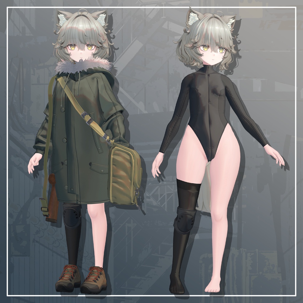 VRChat向けオリジナル3Dモデル「Nemo」Quest対応