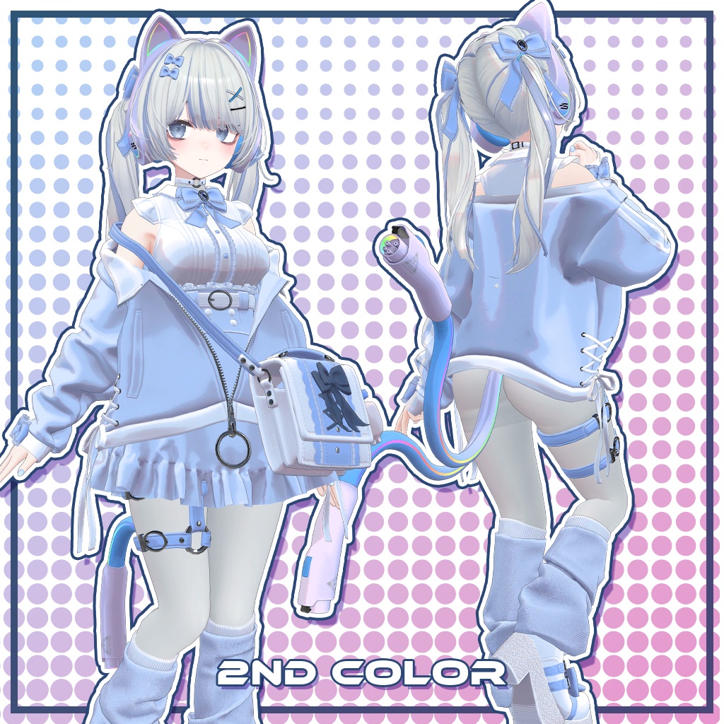 ~2/8まで1000円引きセール中~ VRChat向けオリジナル3Dモデル「Maon」