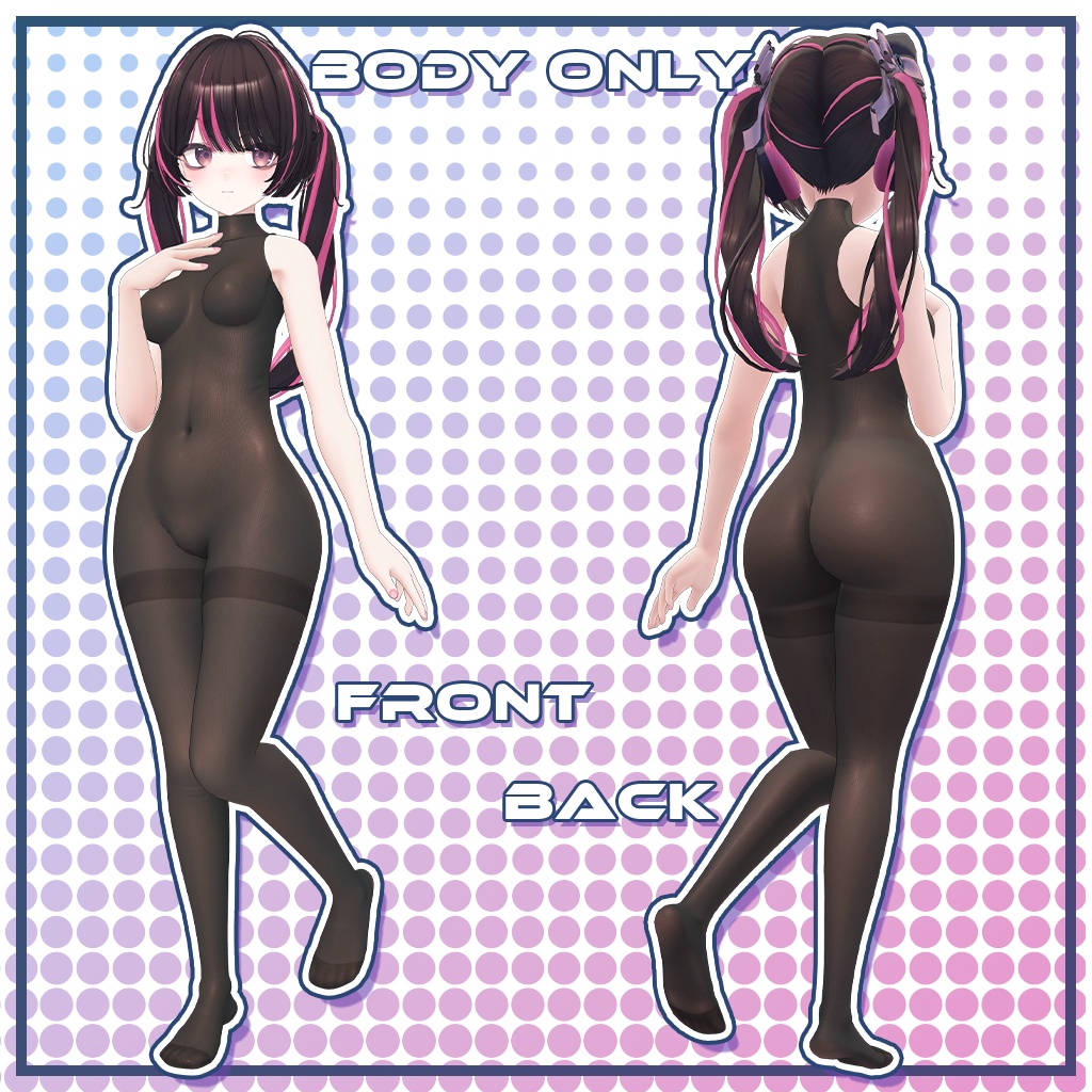 ~2/8まで1000円引きセール中~ VRChat向けオリジナル3Dモデル「Maon」