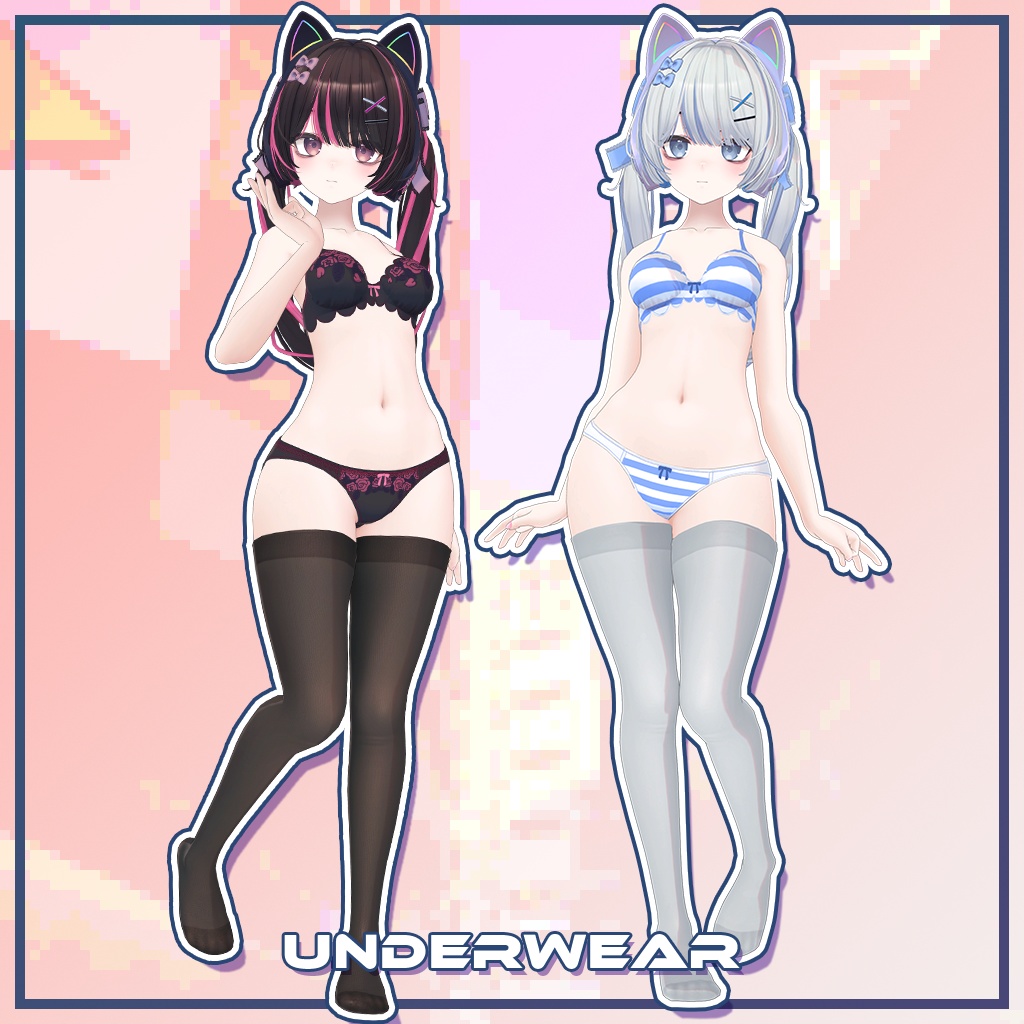 ~2/8まで1000円引きセール中~ VRChat向けオリジナル3Dモデル「Maon」