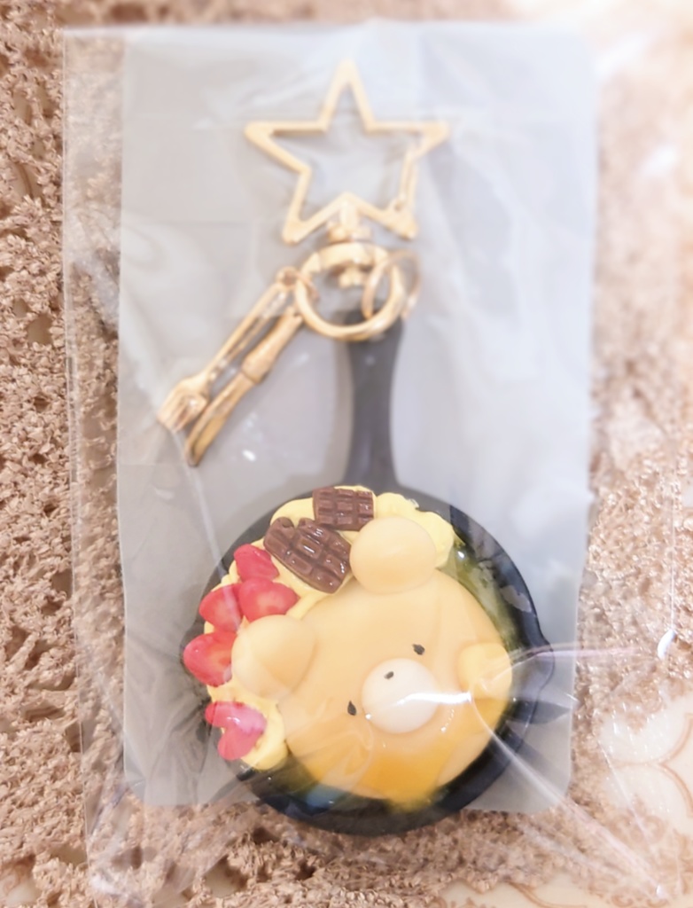 ホットプレートのクマちゃん ストラップ キーホルダー
