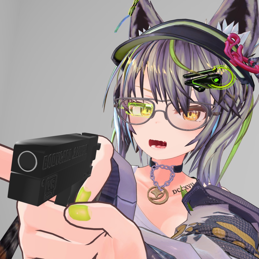 【無料版あり】カード型単発式拳銃「BodyCard .22WMR」【VRC想定】