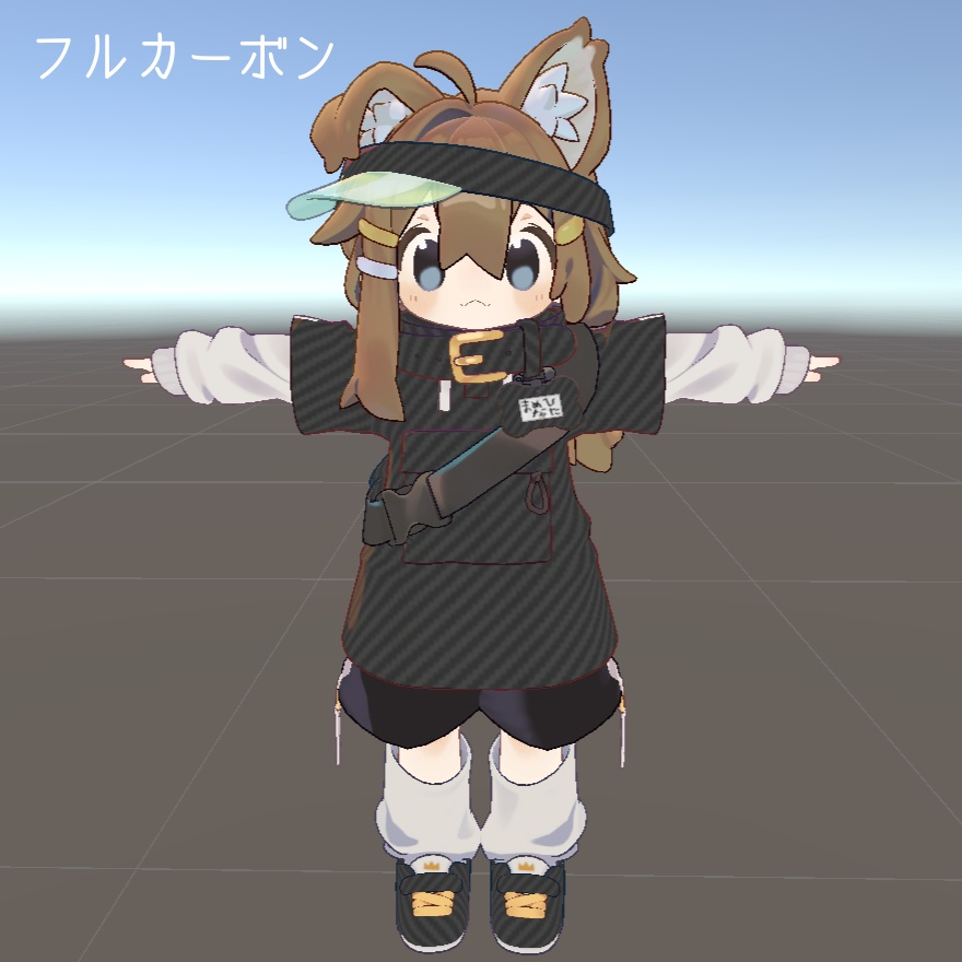 【無料/Free】カーボン調服テクスチャ【まめひなた専用】