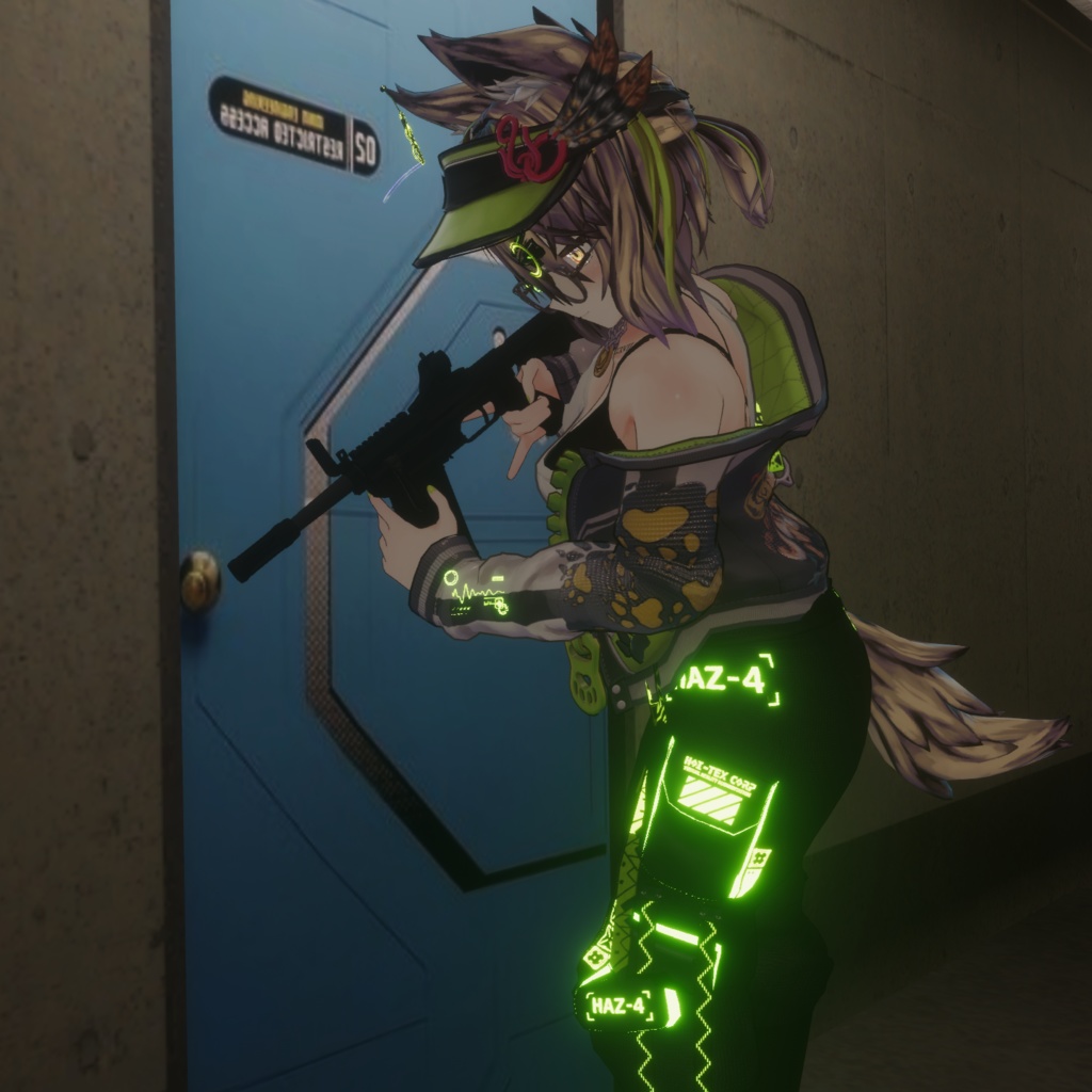 【VRC想定】SSA26M ボルトアクション式ショットガン【射撃ギミック付き】