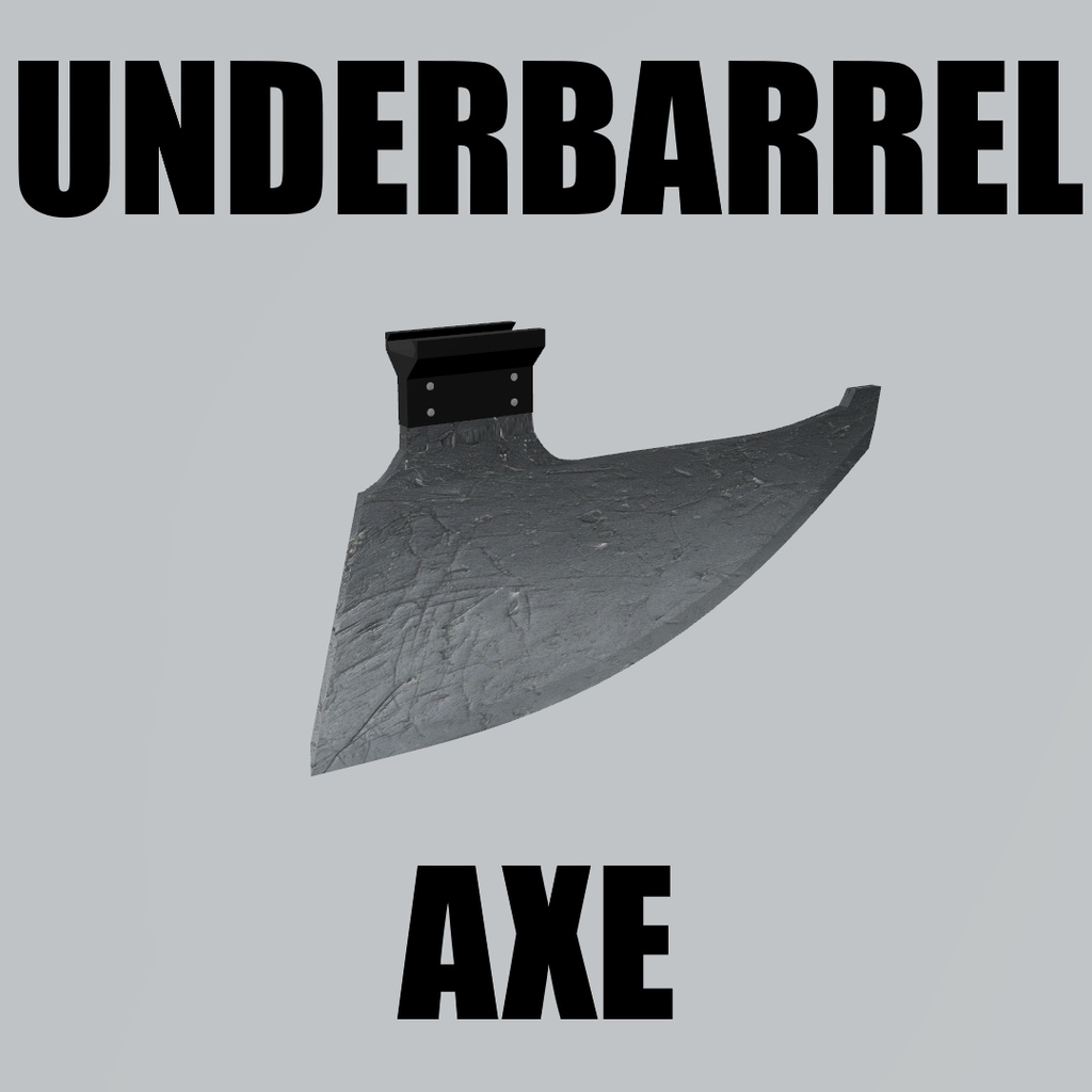 【無料版あり】アンダーバレルアックス【VRC想定】