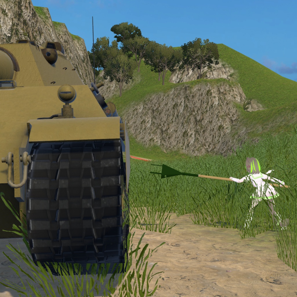 【VRC想定】刺突爆雷ギミック Lunge Mine