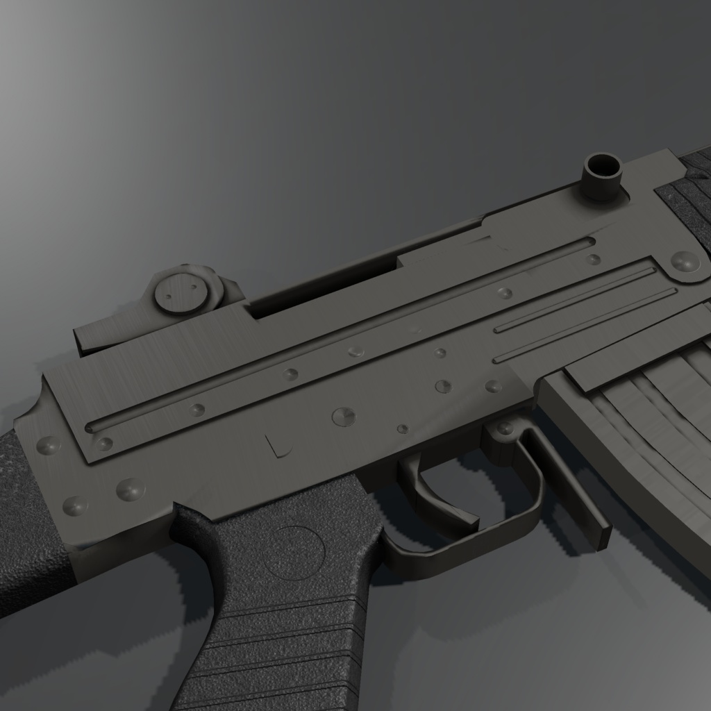 【発売記念セール中!】【VRChat想定】BR-70/556 アサルトライフル【射撃ギミック付き】