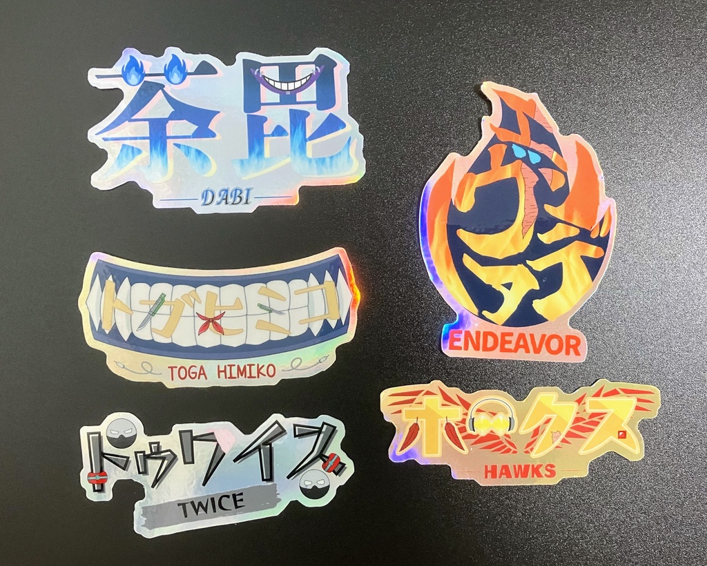 【ヒロアカ】ステッカーセット