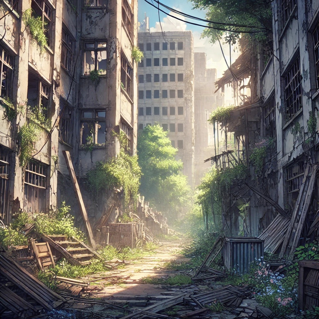 廃墟　素材