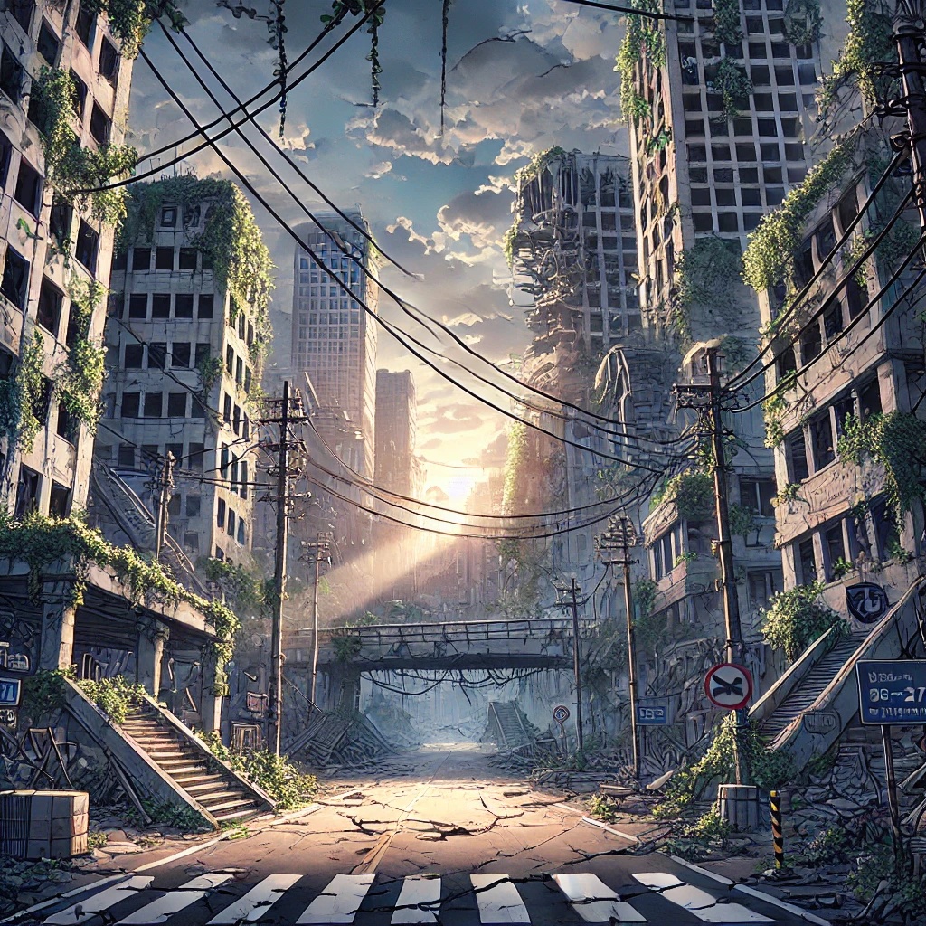 廃墟　素材