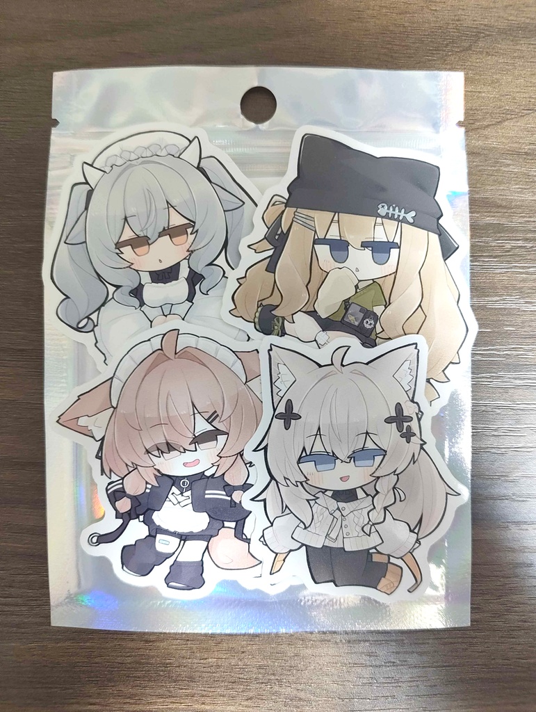VRCアバターフレークシールセット【B】