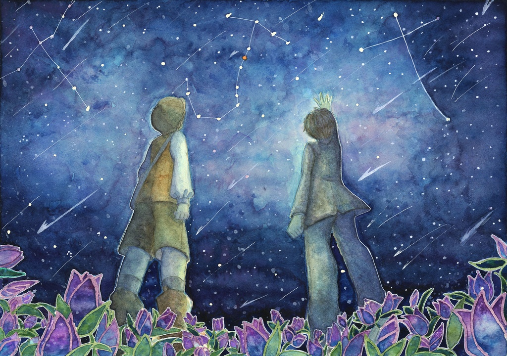 ILLUSTRATION WORKS OF 銀河鉄道の夜 宝塚大学東京メディア