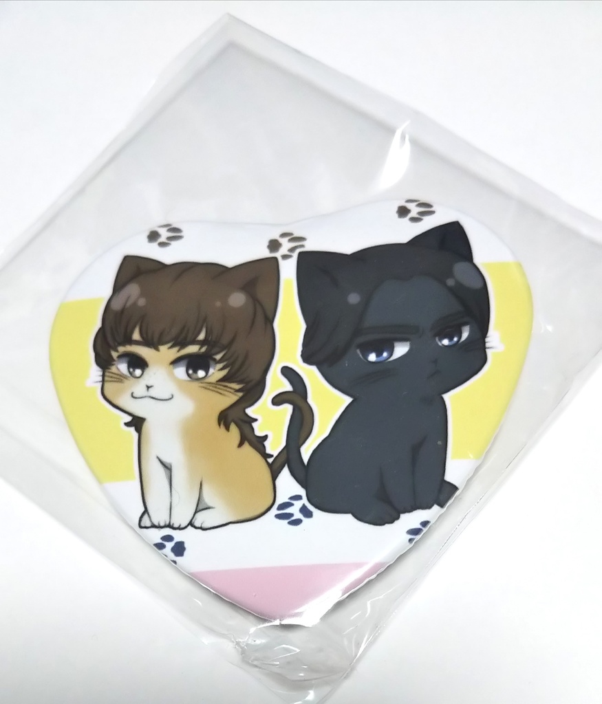 缶バッジ【猫ゆっけ】