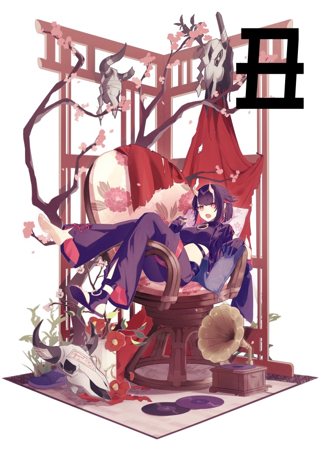 【十二支擬人化】箱庭草子ステッカー【子~卯】