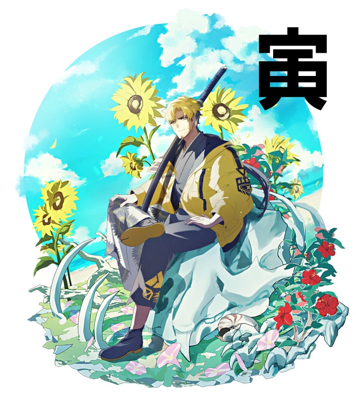【十二支擬人化】箱庭草子ステッカー【子~卯】