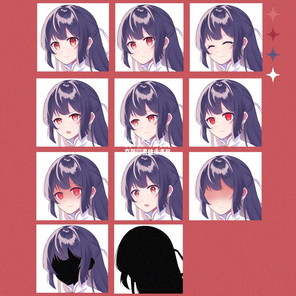 7.5【無料素材/高画質版有料】立ち絵素材_女性_ファンタジー_リボン