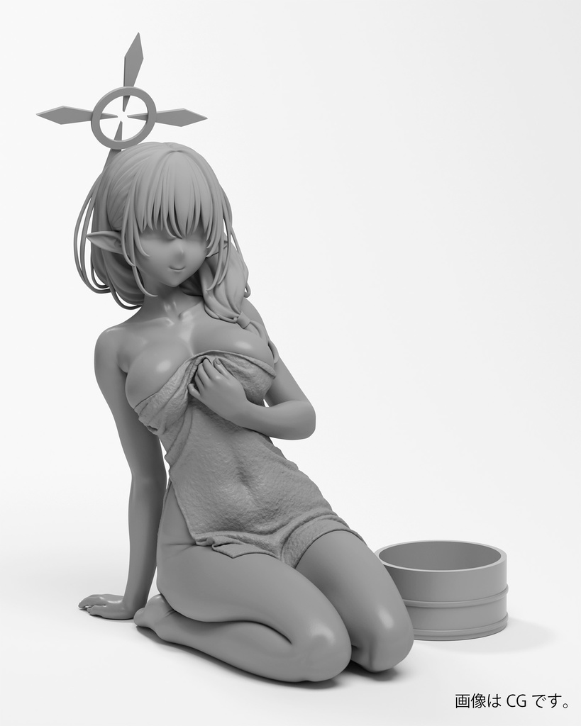 【受注生産】火宮チナツ 温泉ver. 1/6 ガレージキット