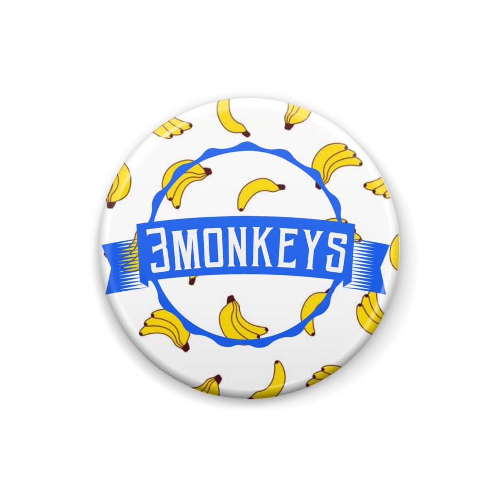 3monkeys 缶バッジ
