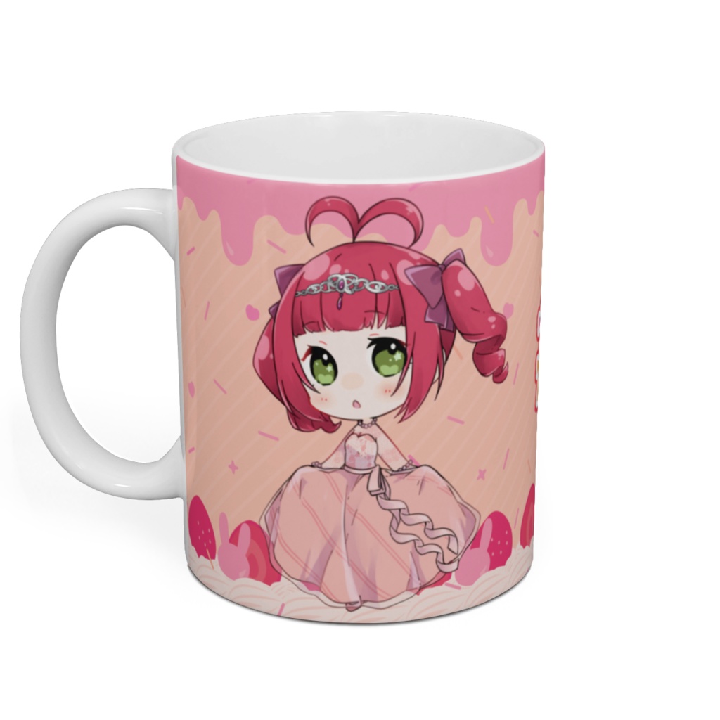 苺谷フラン妃１周年記念マグカップ