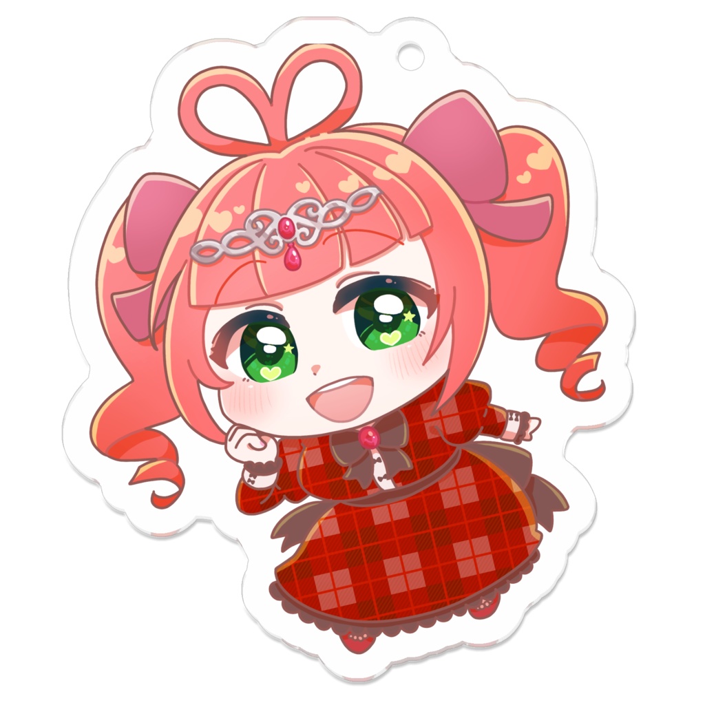 苺谷フラン妃1周年記念アクリルキーホルダー