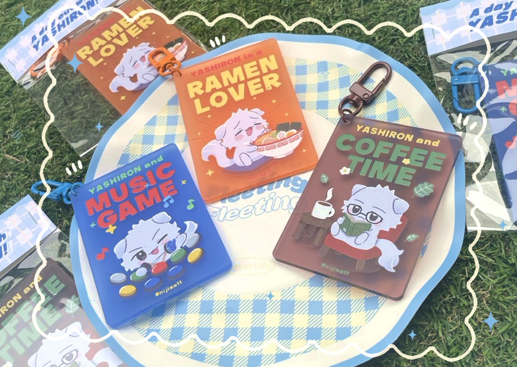 非公式「やしろんといっしょ!」アクリルキーホルダー