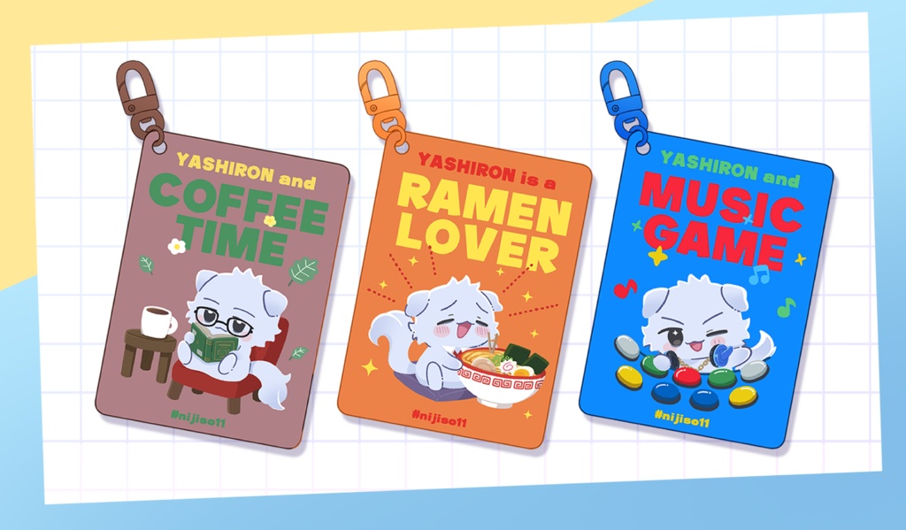 非公式「やしろんといっしょ！」アクリルキーホルダー