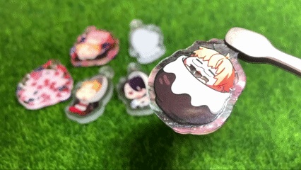 みにみにアクリルチャーム