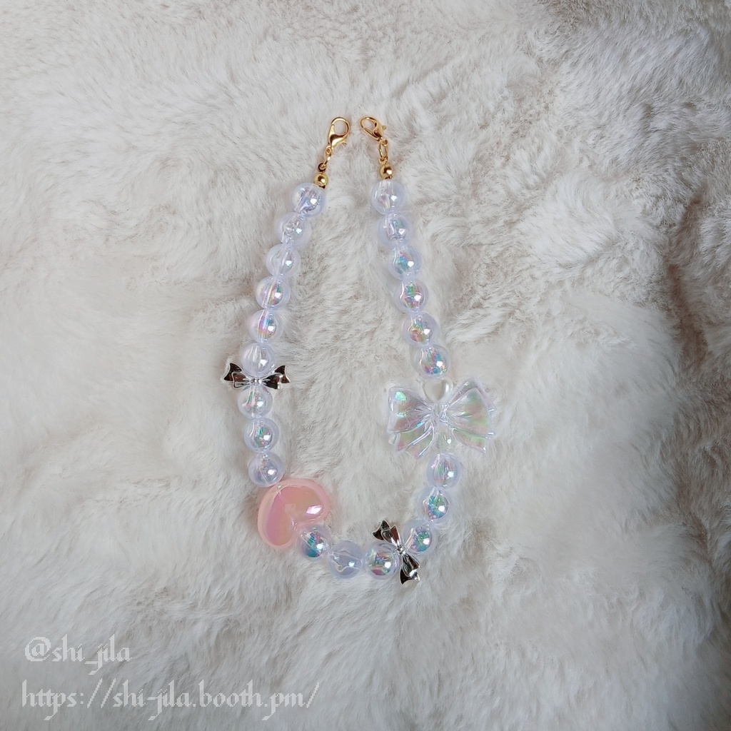 〚10~12cm〛地雷系🖤🩷姫ねこちゃん ぬい服 バッグチャーム付き